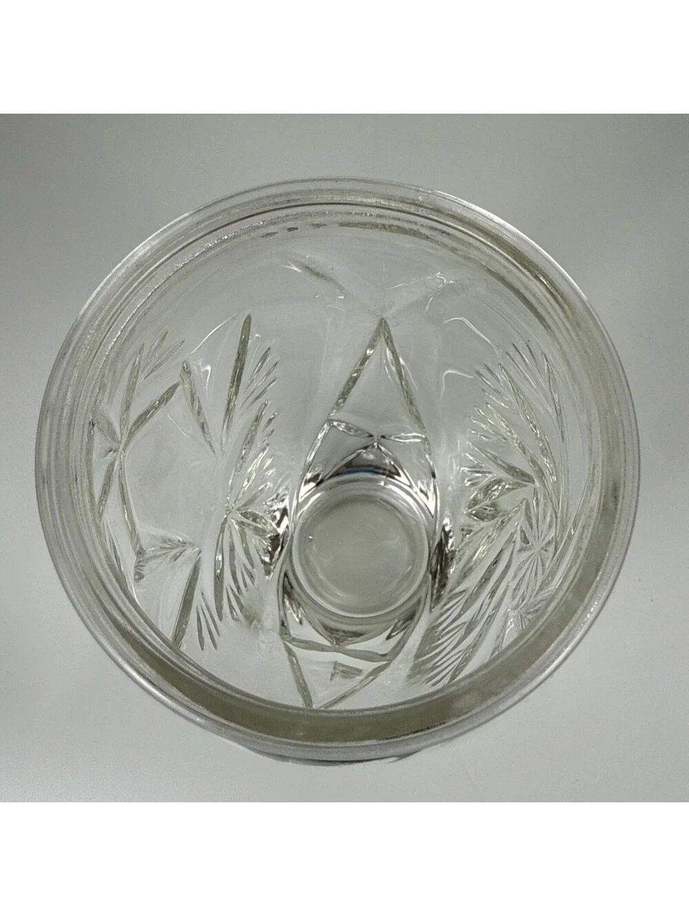 Vintage Ralph Lauren Crystal “Safari” Whirling Star & Shield Vase – Heavy Cut